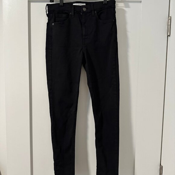 Topshop Jamie High Waist Skinny Jeans | Black | Size 28 - Picture 2 of 4